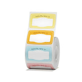 NIIMBOT Name Label Paper Lemonade Theme 50*30mm 230pcs For B21/B3S/B1